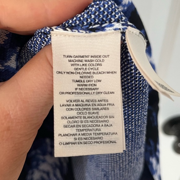 Rachel Roy blue tie dye midi dress - Picture 8 of 8